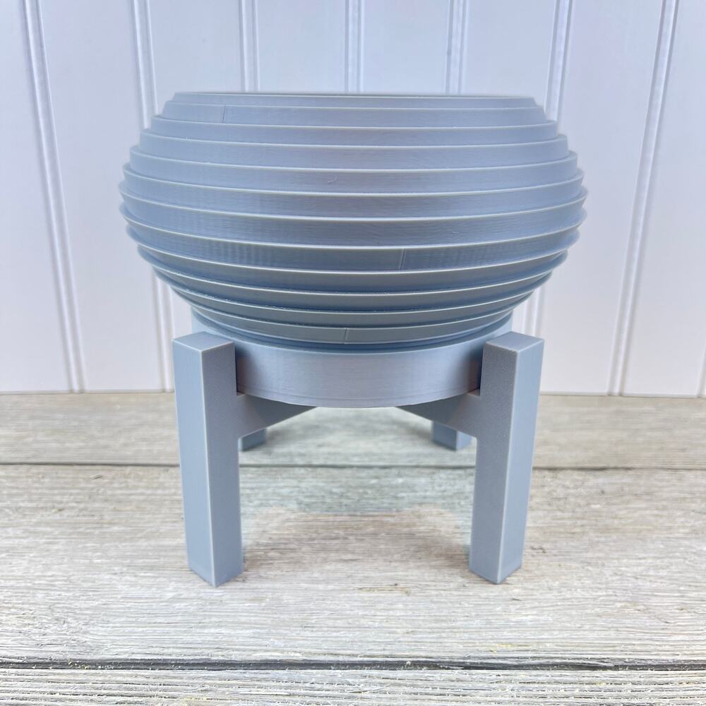 Indoor Planter Pot, The Frons Planter Pot, Planter Tray and Stand